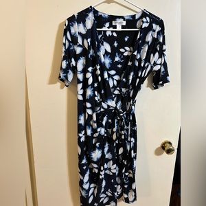Motherhood - Maternity - Floral Wrap Dress - Size Medium - Like New!